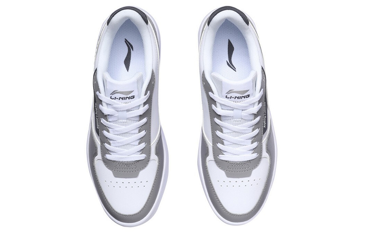 Li-Ning Classic Lightweight Casual 'Grey White' 圖 4