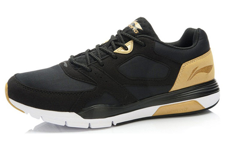 Lookbook Li-Ning Classic Low 'Hitam Emas' ACGK065-1