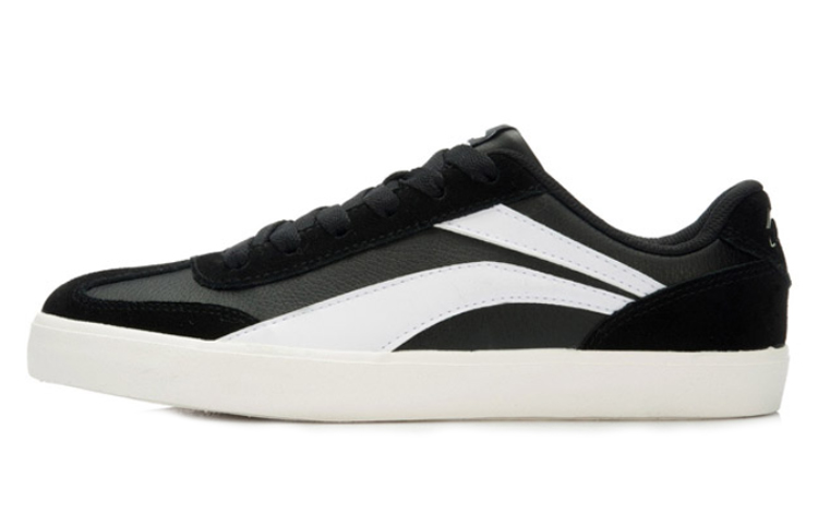 Li-Ning Classic Low Top 'Black White'