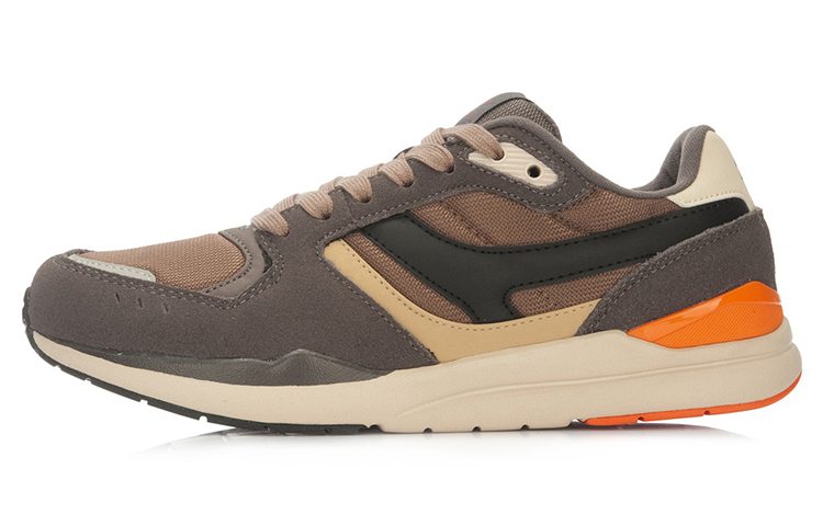 Li-Ning Classic Low-Top Running Shoe 'Rattan Brown' ALKJ001-6