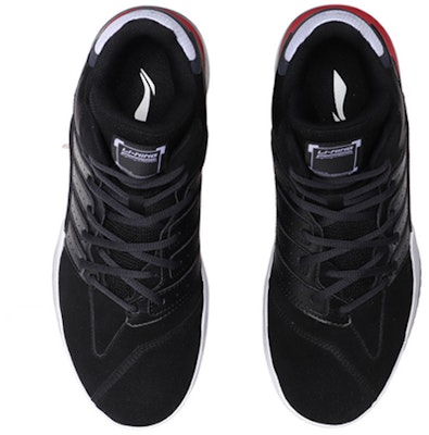 Li-Ning Classic Mid 'Black White Red' AGBP065-3 Shop Li-Ning Classic Mid 'Black White Red' AGBP065-3