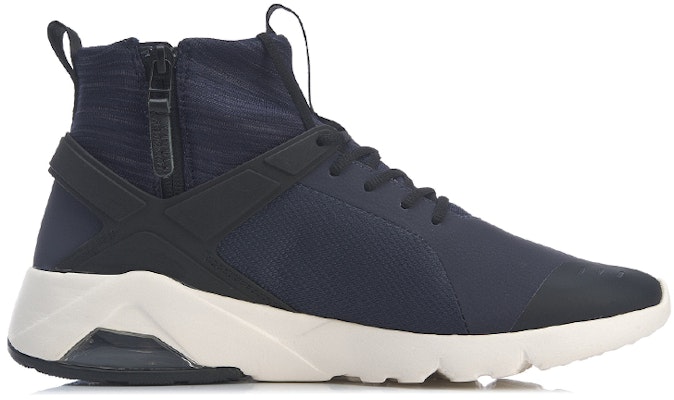 Li-Ning Classic Mid-Top Running Shoe 'Navy Black' AGCP271-3 Order Li-Ning Classic Mid-Top Running Shoe 'Navy Black' AGCP271-3