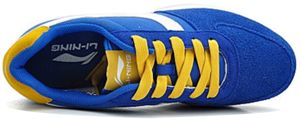 Li-Ning Klasik Retro 'Biru Putih Kuning' ALCJ091-3 Lookbook Li-Ning Klasik Retro 'Biru Putih Kuning' ALCJ091-3