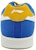 Li-Ning Klasik Retro 'Biru Putih Kuning' ALCJ091-3