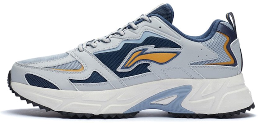 Li-Ning Retro Running Shoes 'Grey Blue' ARLQ001-8 Buy Li-Ning Retro Running Shoes 'Grey Blue' ARLQ001-8