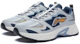 Lookbook Li-Ning Retro Running Shoes 'Grey Blue' ARLQ001-8