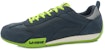Li-Ning Klasik Retro Larian 'Hitam Hijau Putih' ALCJ071-2
