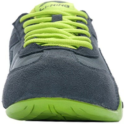 Li-Ning Klasik Retro Larian 'Hitam Hijau Putih' ALCJ071-2 Shop Li-Ning Klasik Retro Larian 'Hitam Hijau Putih' ALCJ071-2