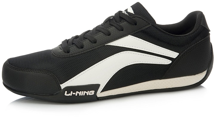 Li-Ning Klasik Retro Larian 'Hitam Putih' AGCN361-2 Order Li-Ning Klasik Retro Larian 'Hitam Putih' AGCN361-2