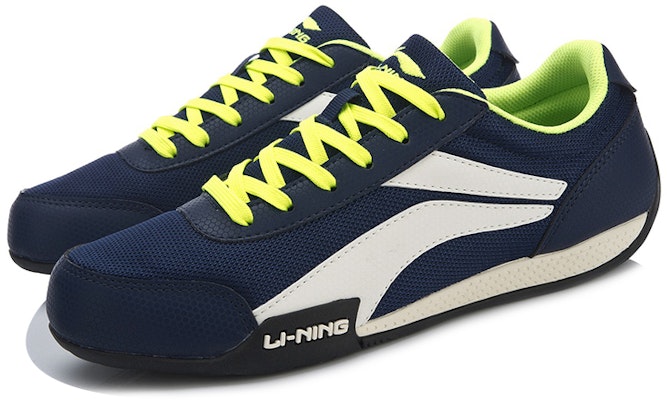 Li-Ning Klasik Retro Running 'Biru Putih' AGCN361-1 Lookbook Li-Ning Klasik Retro Running 'Biru Putih' AGCN361-1