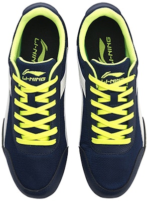 Li-Ning Klasik Retro Running 'Biru Putih' AGCN361-1 Shop Li-Ning Klasik Retro Running 'Biru Putih' AGCN361-1
