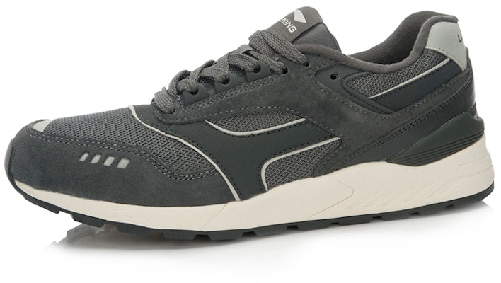Li-Ning Klasik Retro Lari 'Kelabu' ALCL039-1 Order Li-Ning Klasik Retro Lari 'Kelabu' ALCL039-1