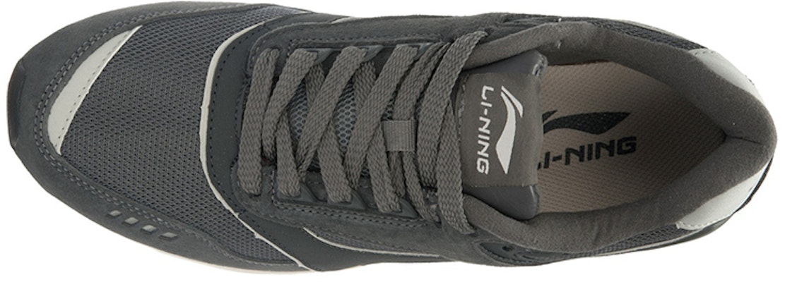 Li-Ning Klasik Retro Lari 'Kelabu' ALCL039-1 Lookbook Li-Ning Klasik Retro Lari 'Kelabu' ALCL039-1