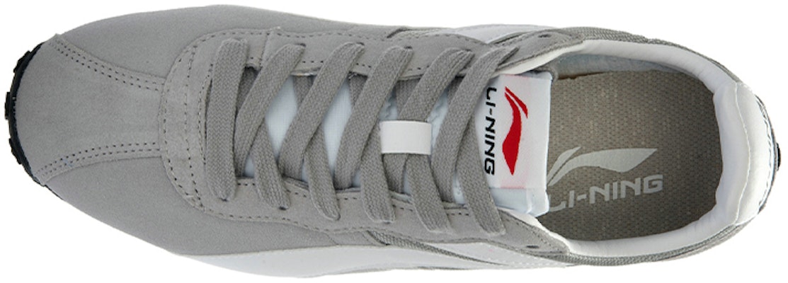 Li-Ning Clásico Retro Running 'Gris Blanco' ALCJ061-6 Lookbook Li-Ning Clásico Retro Running 'Gris Blanco' ALCJ061-6