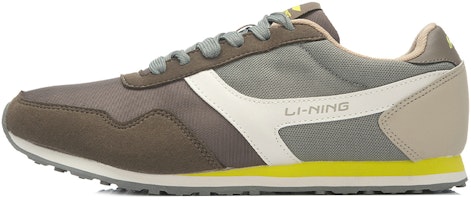 Li-Ning Classic Retro Running Shoe 'Brown Grey Yellow' ALCJ067-1 Li-Ning Classic Retro Running Shoe 'Brown Grey Yellow' ALCJ067-1