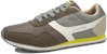 Kasut Lari Retro Klasik Li-Ning 'Coklat Kelabu Kuning' ALCJ067-1