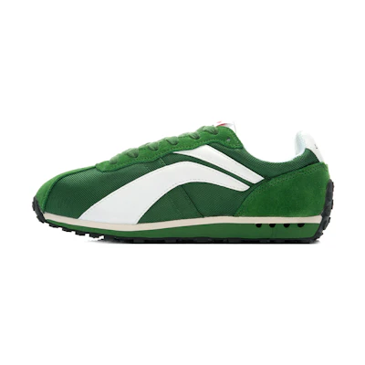 Li-Ning Classic Retro Running Shoes 'Green White'