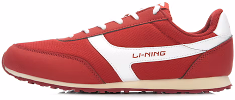 Li-Ning Classic Retro Running Shoes 'Red White' ALCJ139-2 Li-Ning Classic Retro Running Shoes 'Red White' ALCJ139-2