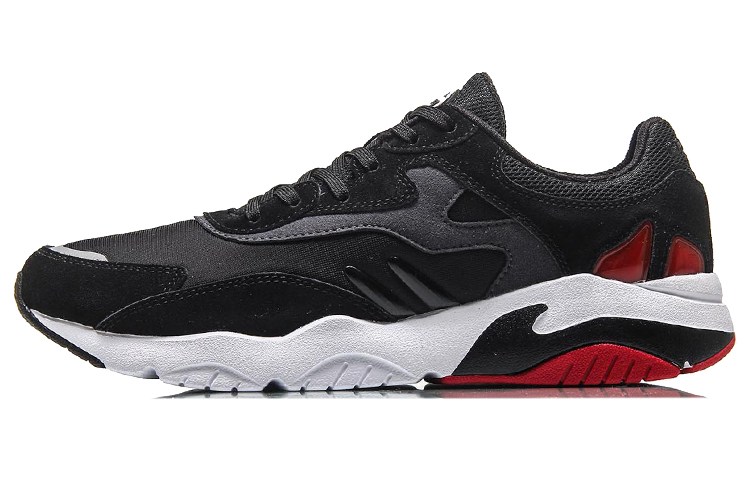 Li-Ning Classic Running 'Black Red' AGCN089-2