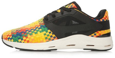 Li-Ning Classic Running Shoes 'Black Yellow' GLAL031-1 Li-Ning Classic Running Shoes 'Black Yellow' GLAL031-1