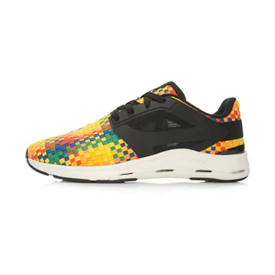 Li-Ning Classic Running Shoes 'Black Yellow'