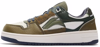 Li-Ning Classic Skateboarding 'White Olive Green' AGCS391-3 Li-Ning Classic Skateboarding 'White Olive Green' AGCS391-3
