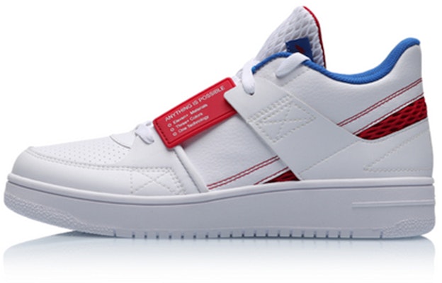 Li-Ning Sepatu Classic Skateboard Low 'Putih Biru Merah' AGBP061-1 Buy Li-Ning Sepatu Classic Skateboard Low 'Putih Biru Merah' AGBP061-1