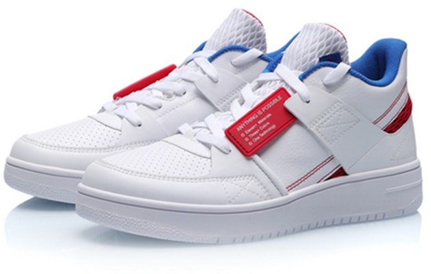 Li-Ning Sepatu Classic Skateboard Low 'Putih Biru Merah' AGBP061-1 Lookbook Li-Ning Sepatu Classic Skateboard Low 'Putih Biru Merah' AGBP061-1