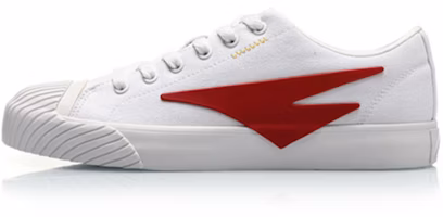 Li-Ning Classic Skateboarding Low 'White Red' AGCP132-6 Li-Ning Classic Skateboarding Low 'White Red' AGCP132-6