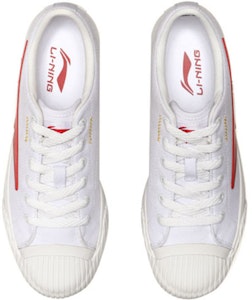 Li-Ning Clásico Skateboarding Low 'Blanco Rojo' AGCP132-6 Shop Li-Ning Clásico Skateboarding Low 'Blanco Rojo' AGCP132-6