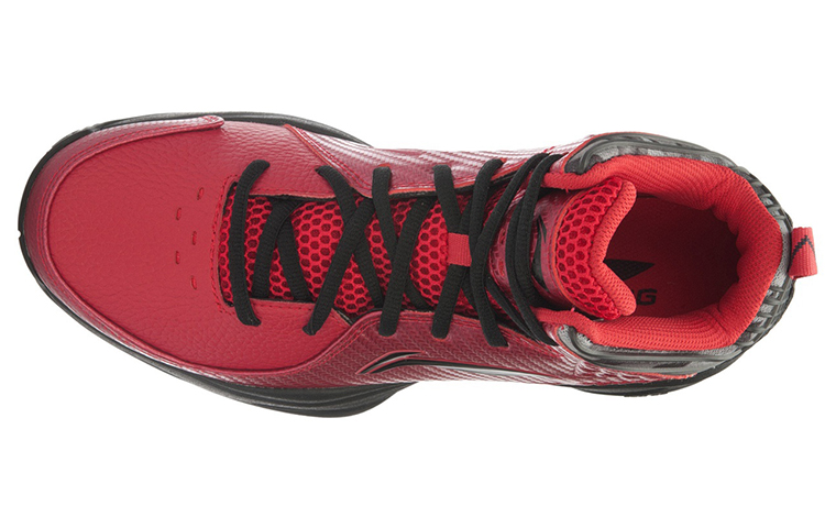 Li-Ning Cloud Cushioning High-Top Basketball 'Red Black' 圖 3