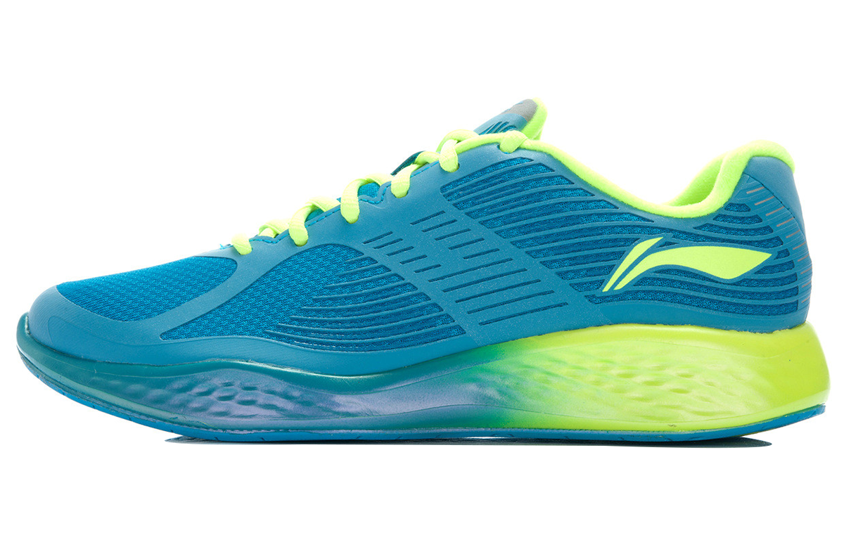 Li-Ning Cloud Cushioning Running Shoes 'Blue Green' ARHJ005-8