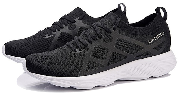 Li-Ning Cloud III Knit Low 'Black and White' ARHN023-6 Lookbook Li-Ning Cloud III Knit Low 'Black and White' ARHN023-6
