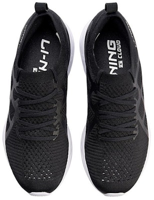 Li-Ning Cloud III Knit Low 'Black and White' ARHN023-6 Shop Li-Ning Cloud III Knit Low 'Black and White' ARHN023-6