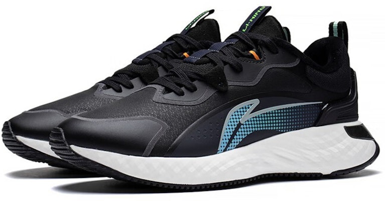 Li-Ning Cloud Shield 'Black White Blue' AGLS219-2 Lookbook Li-Ning Cloud Shield 'Black White Blue' AGLS219-2