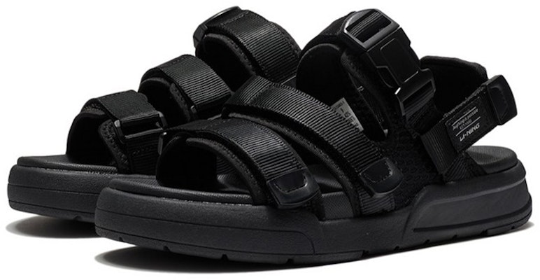 Li-Ning Coca Sandals 'Black' AGUS003-1 Lookbook Li-Ning Coca Sandals 'Black' AGUS003-1