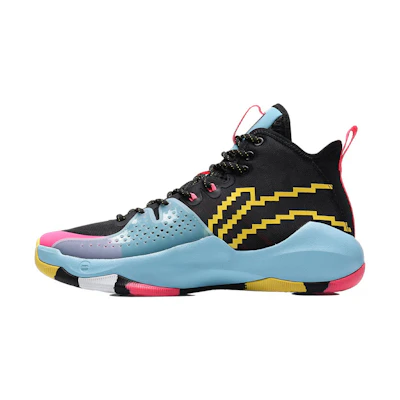 Li-Ning Combat High 'Black Blue Pink'