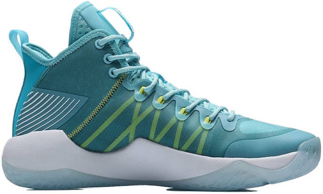 Li-Ning Combat Tinggi 'Putih Biru Hijau' ABAR059-2 Order Li-Ning Combat Tinggi 'Putih Biru Hijau' ABAR059-2