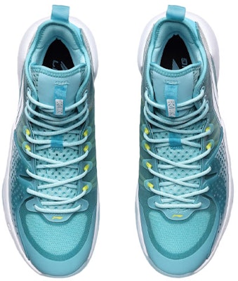 Li-Ning Combat Tinggi 'Putih Biru Hijau' ABAR059-2 Shop Li-Ning Combat Tinggi 'Putih Biru Hijau' ABAR059-2