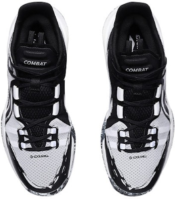 LiNing李寧 Combat Low 減震防滑耐磨 低幫 籃球鞋 黑白 Shop LiNing李寧 Combat Low 減震防滑耐磨 低幫 籃球鞋 黑白