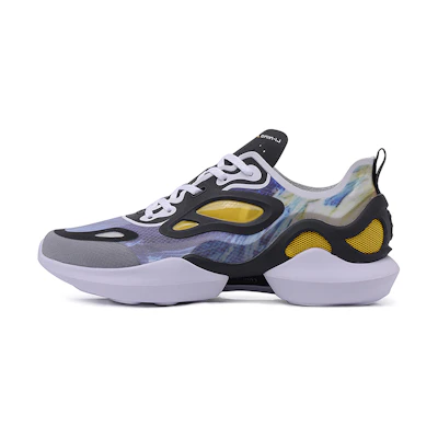 Li-Ning Comet 'Grey Yellow'