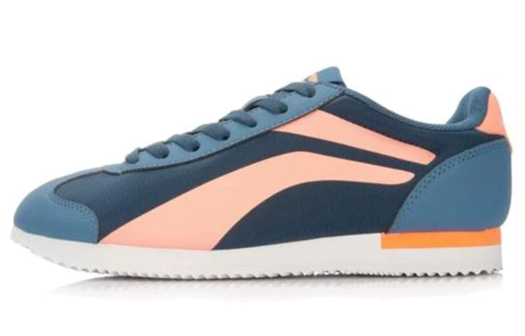Li-Ning Comfort Breathable Casual Running Shoe 'Blue Orange' ARCL015-2