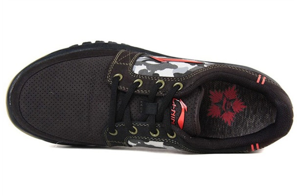Li-Ning Zapatillas Casuales Transpirables para Correr 'Gris Negro' AHTG013-1 Shop Li-Ning Zapatillas Casuales Transpirables para Correr 'Gris Negro' AHTG013-1
