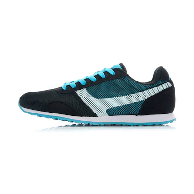 Li-Ning CMFT Breathable Casual Running Shoes 'Black Blue'