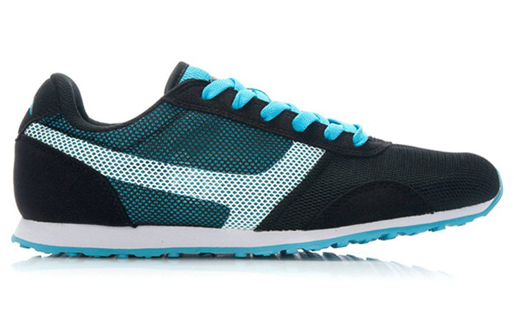 Li-Ning CMFT Breathable Casual Running Shoes 'Black Blue' 圖 2