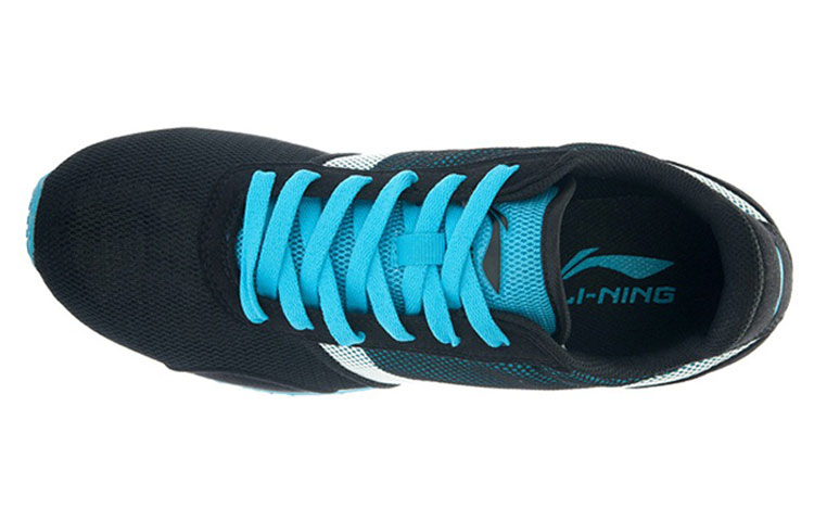 Li-Ning CMFT Breathable Casual Running Shoes 'Black Blue' 圖 4