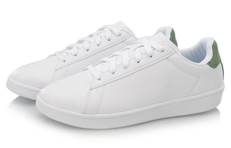 Li-Ning CMFT Breathable Casual Skate Shoe 'White Green' 圖 3