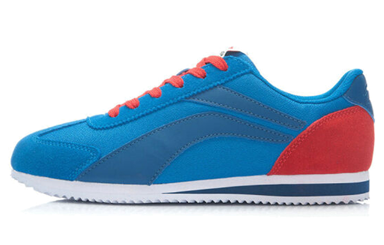Li-Ning Comfort Breathable Low-Top Running Sneaker 'Blue White Red' ALCK031-3