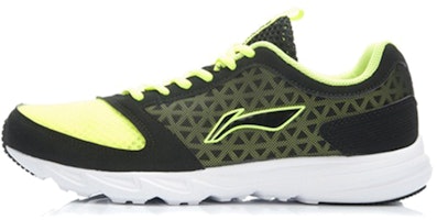 Li-Ning Comfort Breathable Running Shoes 'Black Green White' ARBK011-5 Li-Ning Comfort Breathable Running Shoes 'Black Green White' ARBK011-5