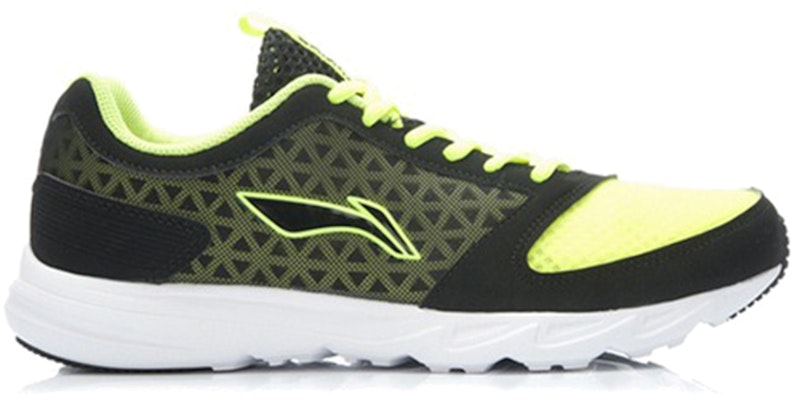 Li-Ning Comfort Breathable Running Shoes 'Black Green White' ARBK011-5 Order Li-Ning Comfort Breathable Running Shoes 'Black Green White' ARBK011-5